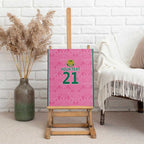 Pink South Africa Cricket Custom Canvas Wall Art Proteas Be Way Pink