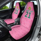 Pink South Africa Cricket Custom Car Seat Cover Proteas Be Way Pink