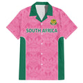 Pink South Africa Cricket Custom Hawaiian Shirt Proteas Be Way Pink