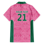 Pink South Africa Cricket Custom Hawaiian Shirt Proteas Be Way Pink