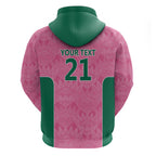 Pink South Africa Cricket Custom Hoodie Proteas Be Way Pink