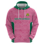 Pink South Africa Cricket Custom Hoodie Proteas Be Way Pink