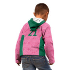 Pink South Africa Cricket Custom Kid Hoodie Proteas Be Way Pink
