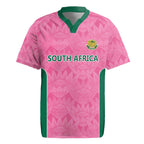 Pink South Africa Cricket Custom Rugby Jersey Proteas Be Way Pink