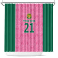 Pink South Africa Cricket Custom Shower Curtain Proteas Be Way Pink