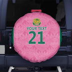 Pink South Africa Cricket Custom Spare Tire Cover Proteas Be Way Pink
