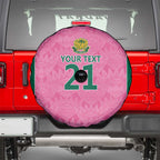 Pink South Africa Cricket Custom Spare Tire Cover Proteas Be Way Pink