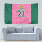 Pink South Africa Cricket Custom Tapestry Proteas Be Way Pink