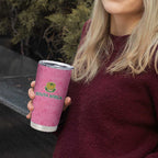 Pink South Africa Cricket Custom Tumbler Cup Proteas Be Way Pink