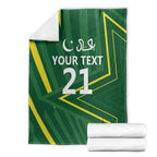 Pakistan Cricket Custom Blanket Shaheen Falcon Go Champions