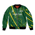 Pakistan Cricket Custom Bomber Jacket Shaheen Falcon Go Champions