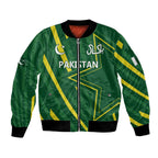 Pakistan Cricket Custom Bomber Jacket Shaheen Falcon Go Champions
