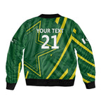 Pakistan Cricket Custom Bomber Jacket Shaheen Falcon Go Champions