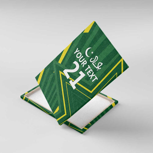 Pakistan Cricket Custom Canvas Wall Art Shaheen Falcon Go Champions