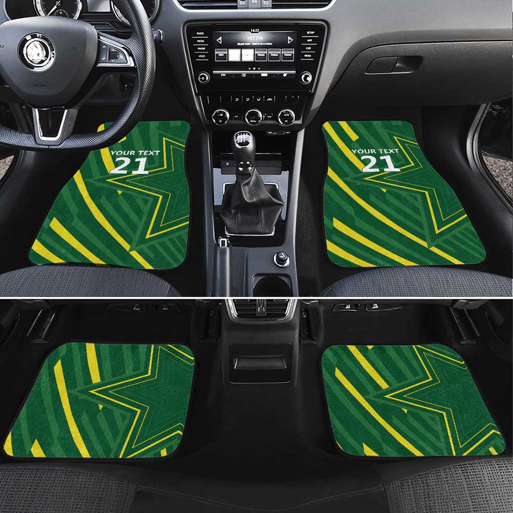 Pakistan Cricket Custom Car Mats Shaheen Falcon Go Champions