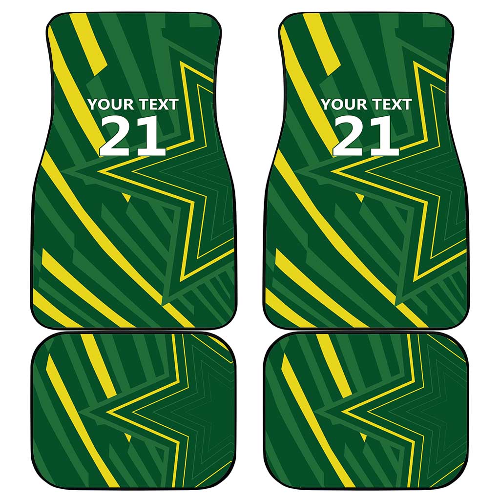 Pakistan Cricket Custom Car Mats Shaheen Falcon Go Champions