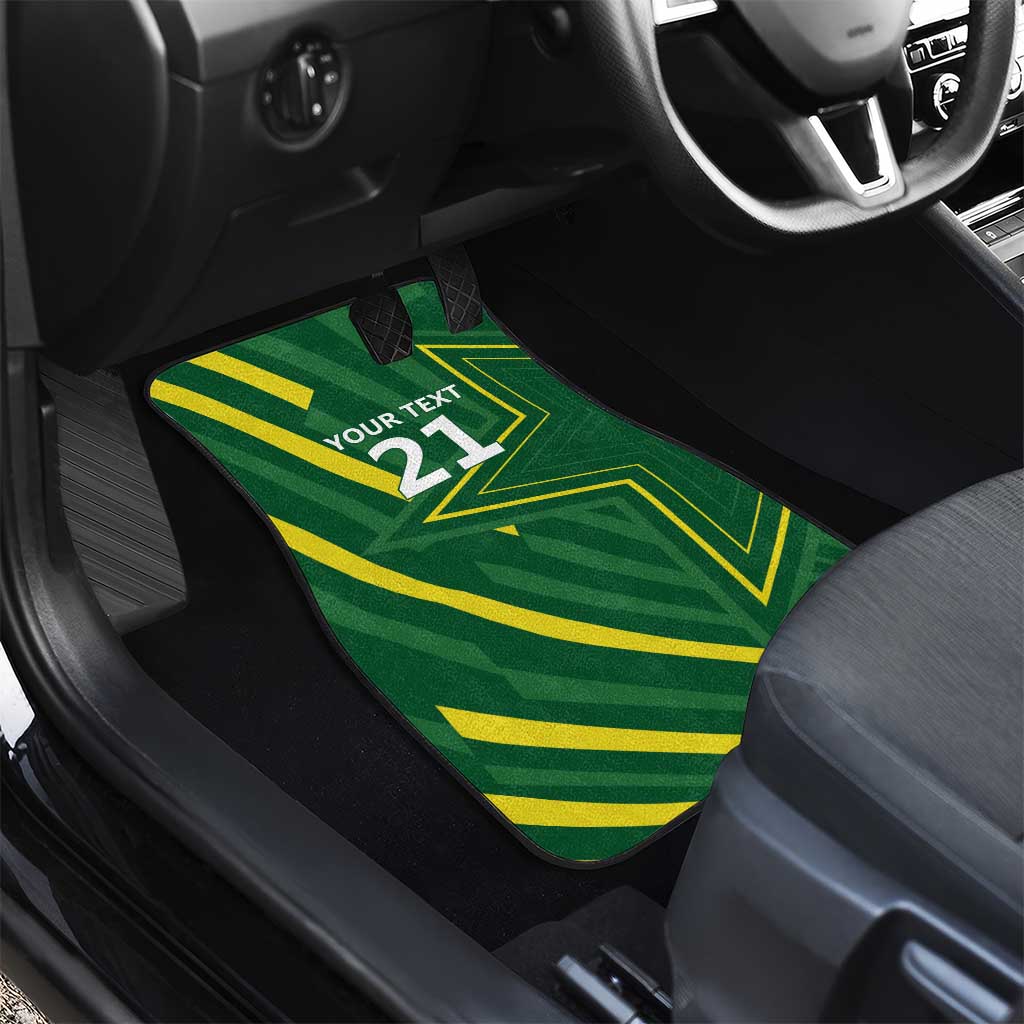 Pakistan Cricket Custom Car Mats Shaheen Falcon Go Champions