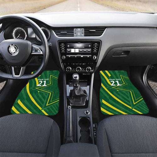 Pakistan Cricket Custom Car Mats Shaheen Falcon Go Champions