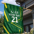 Pakistan Cricket Custom Garden Flag Shaheen Falcon Go Champions