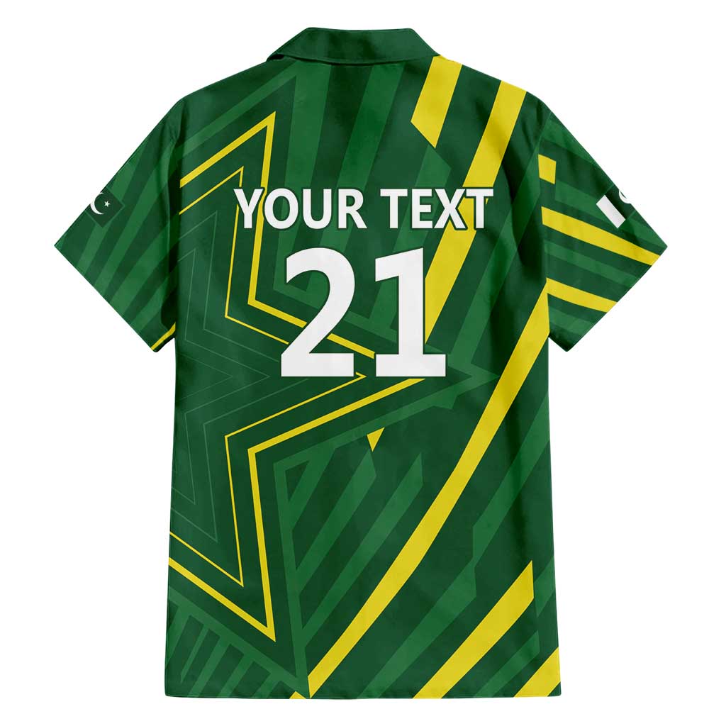 Pakistan Cricket Custom Hawaiian Shirt Shaheen Falcon Go Champions