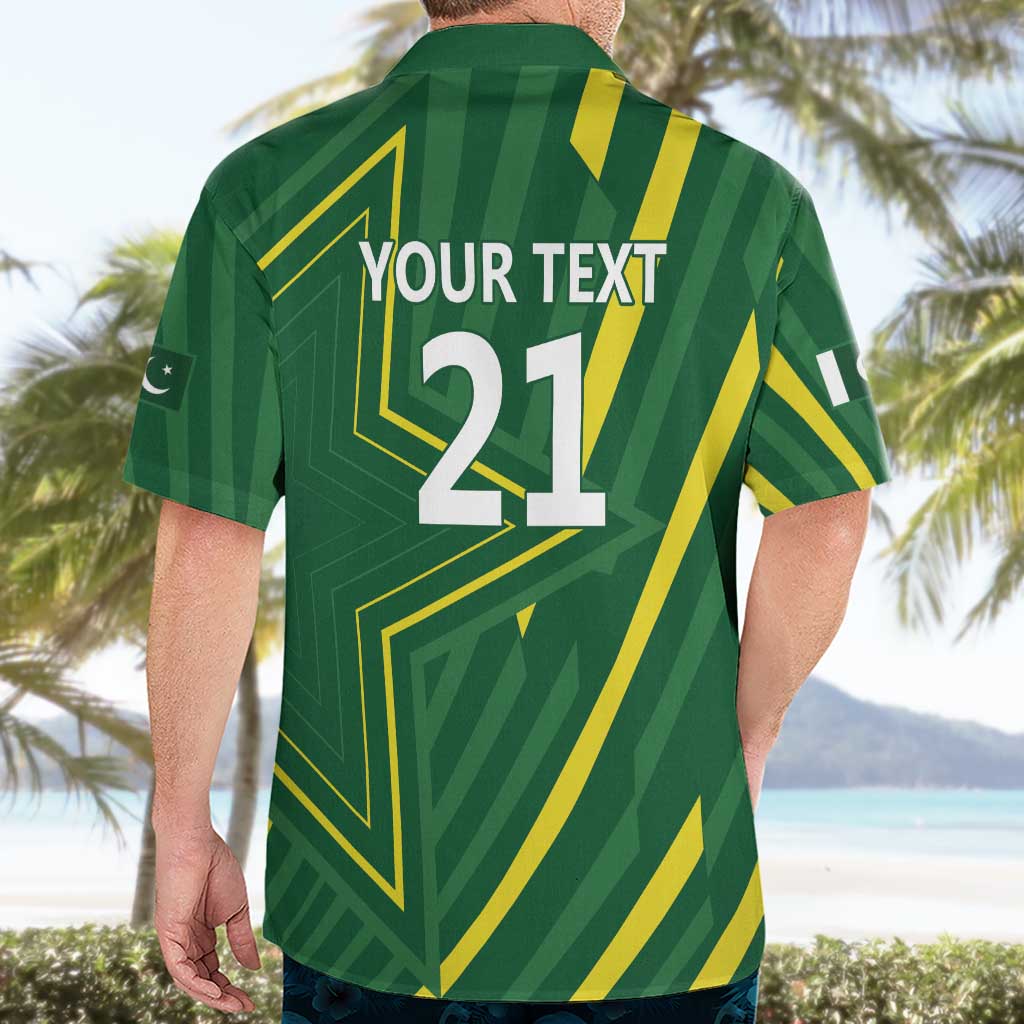 Pakistan Cricket Custom Hawaiian Shirt Shaheen Falcon Go Champions