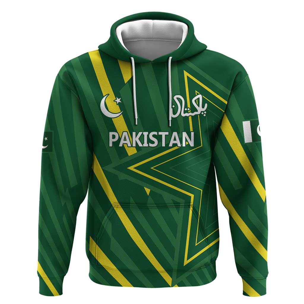 Pakistan Cricket Custom Hoodie Shaheen Falcon Go Champions