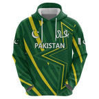 Pakistan Cricket Custom Hoodie Shaheen Falcon Go Champions