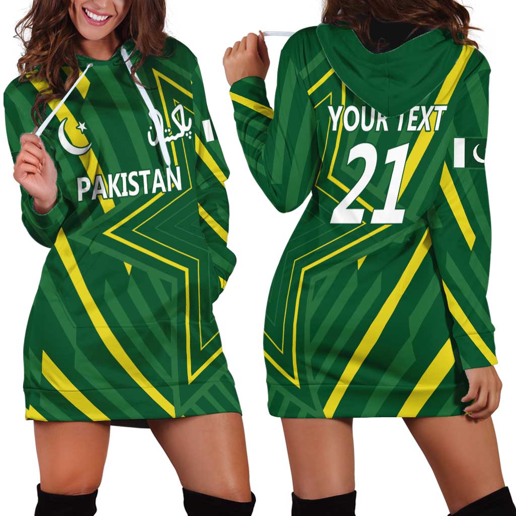 Pakistan Cricket Custom Hoodie Dress Shaheen Falcon Go Champions