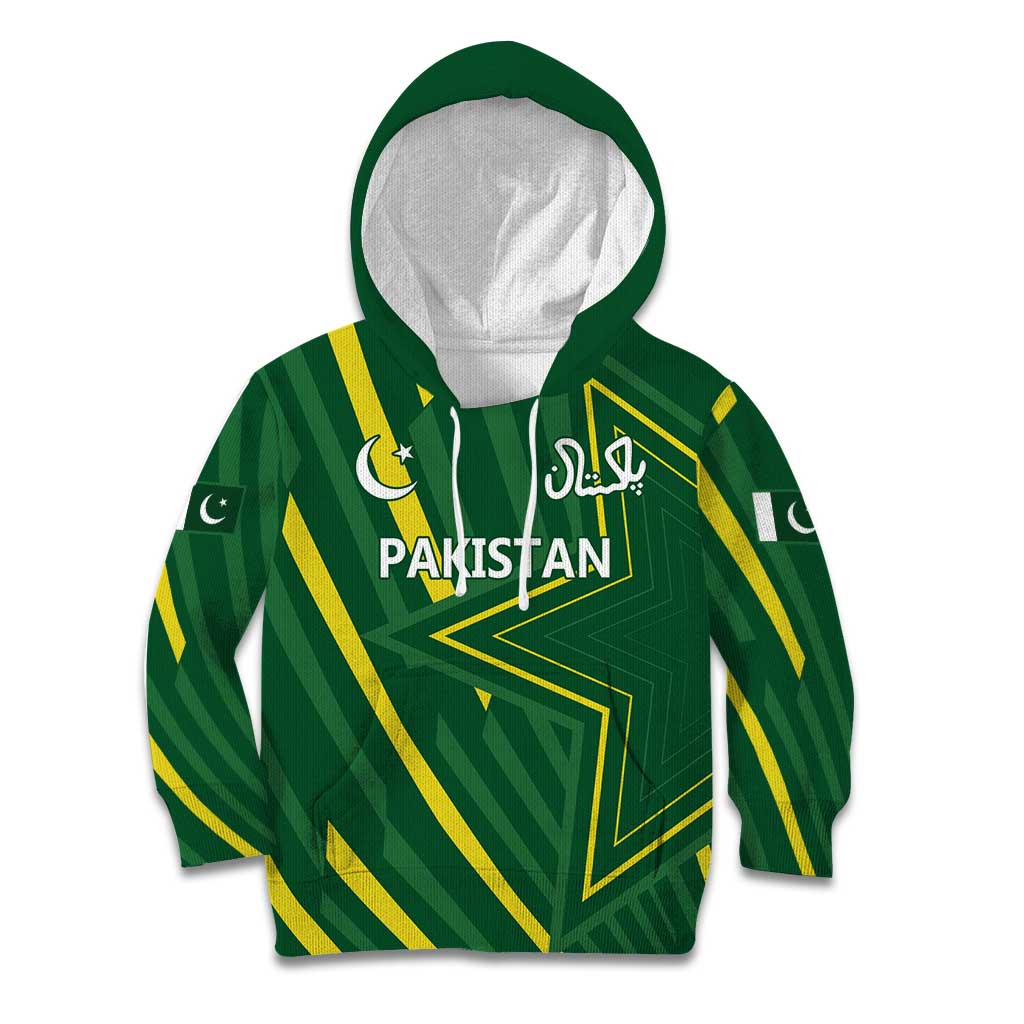 Pakistan Cricket Custom Kid Hoodie Shaheen Falcon Go Champions