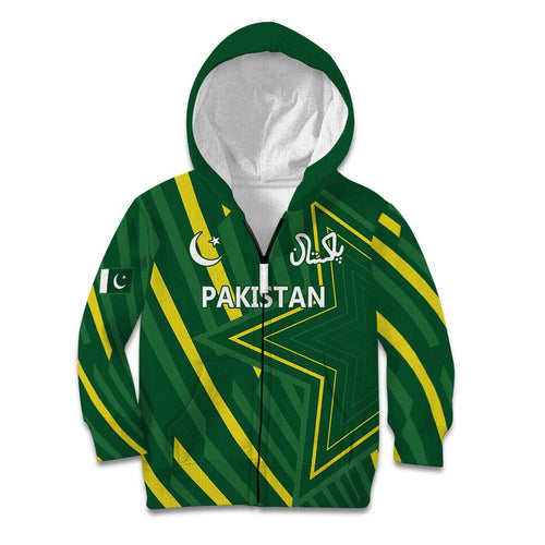 Pakistan Cricket Custom Kid Hoodie Shaheen Falcon Go Champions