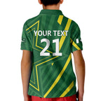 Pakistan Cricket Custom Kid Polo Shirt Shaheen Falcon Go Champions