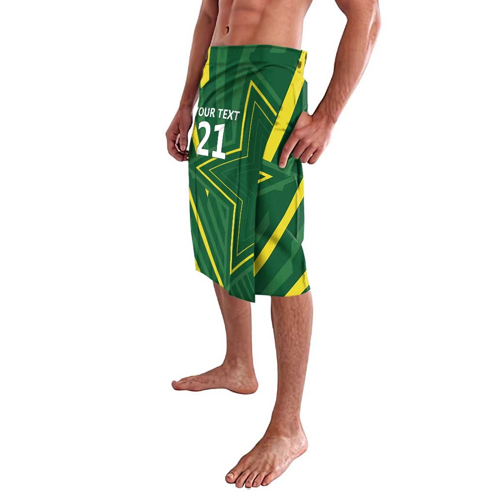 Pakistan Cricket Custom Lavalava Shaheen Falcon Go Champions