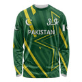 Pakistan Cricket Custom Long Sleeve Shirt Shaheen Falcon Go Champions
