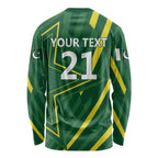 Pakistan Cricket Custom Long Sleeve Shirt Shaheen Falcon Go Champions