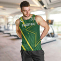 Pakistan Cricket Custom Men Tank Top Shaheen Falcon Go Champions