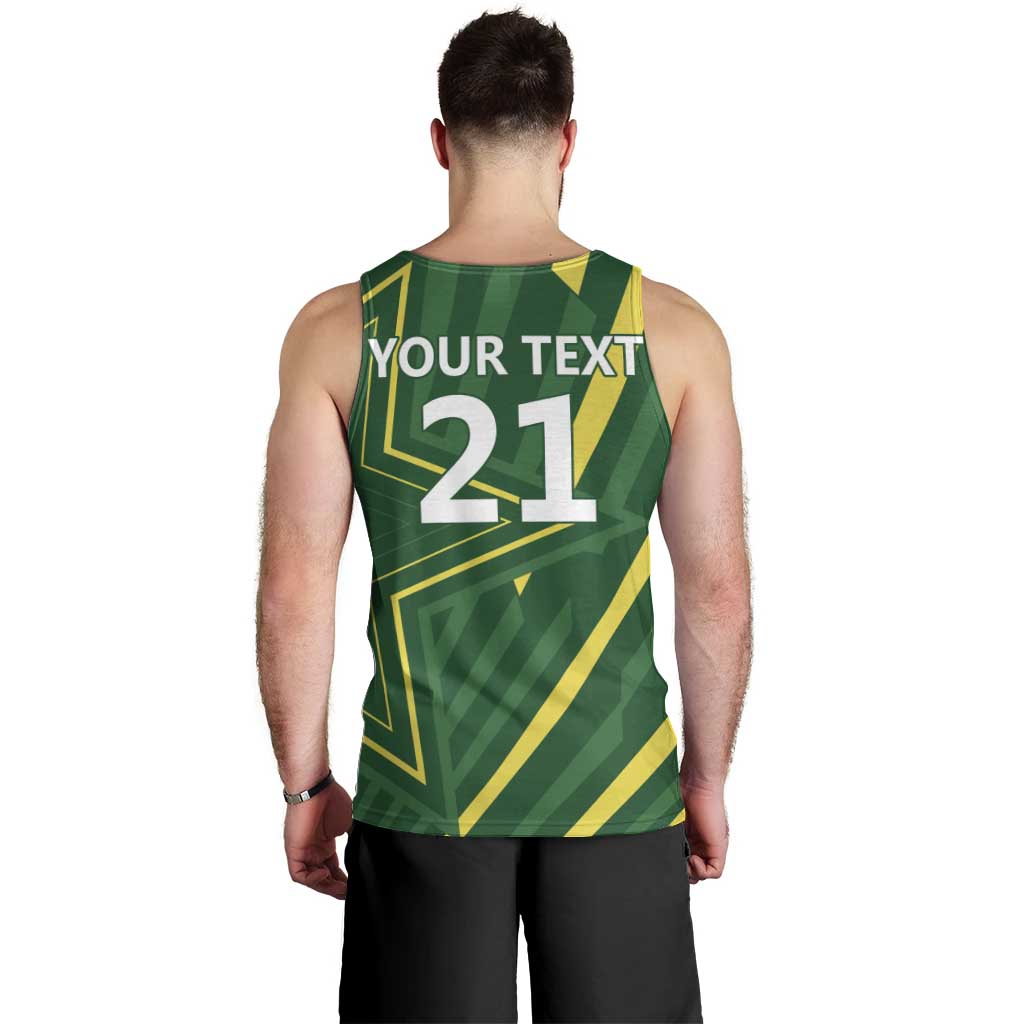 Pakistan Cricket Custom Men Tank Top Shaheen Falcon Go Champions