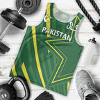 Pakistan Cricket Custom Men Tank Top Shaheen Falcon Go Champions