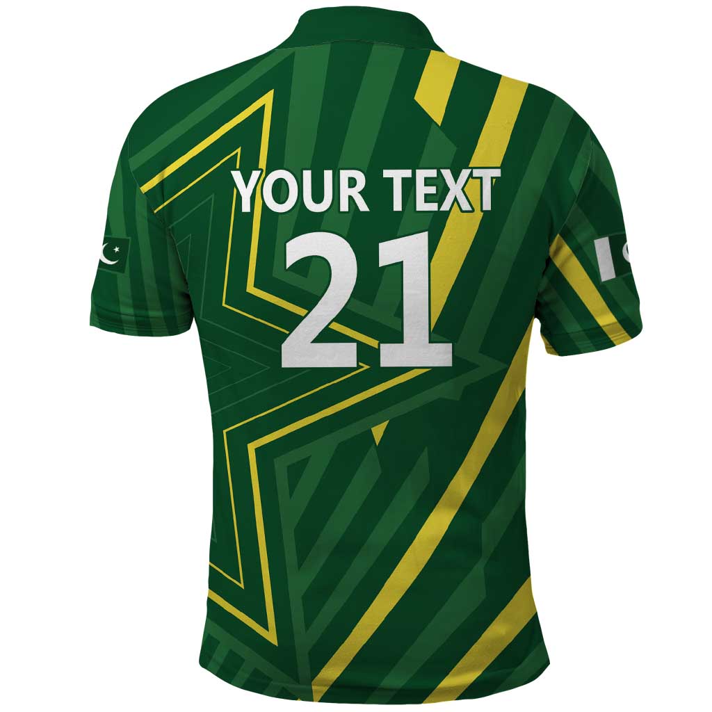 Pakistan Cricket Custom Polo Shirt Shaheen Falcon Go Champions