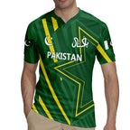 Pakistan Cricket Custom Rugby Jersey Shaheen Falcon Go Champions