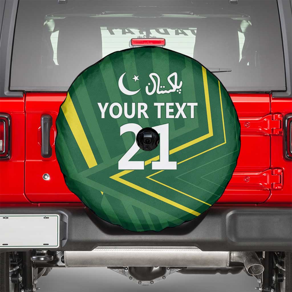 Pakistan Cricket Custom Spare Tire Cover Shaheen Falcon Go Champions