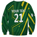 Pakistan Cricket Custom Sweatshirt Shaheen Falcon Go Champions