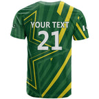 Pakistan Cricket Custom T Shirt Shaheen Falcon Go Champions