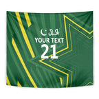 Pakistan Cricket Custom Tapestry Shaheen Falcon Go Champions