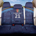 Afghan Atalans Cricket Custom Back Car Seat Cover Afghanistan Map with Sporty Style