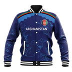 Afghan Atalans Cricket Custom Baseball Jacket Afghanistan Map with Sporty Style