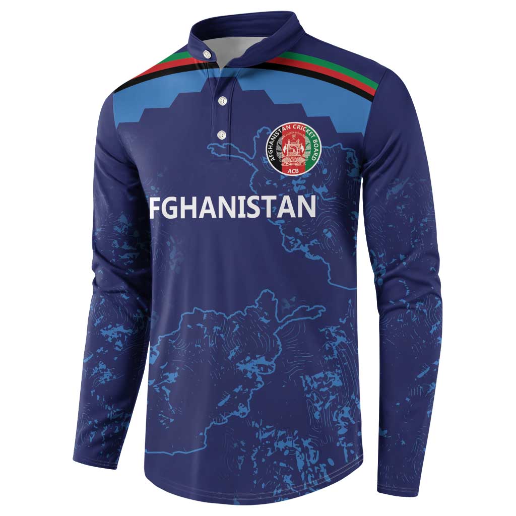 Afghan Atalans Cricket Custom Button Sweatshirt Afghanistan Map with Sporty Style