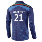 Afghan Atalans Cricket Custom Button Sweatshirt Afghanistan Map with Sporty Style
