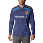 Afghan Atalans Cricket Custom Button Sweatshirt Afghanistan Map with Sporty Style