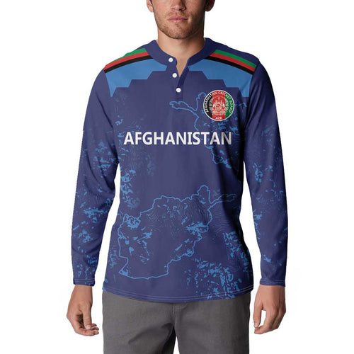 Afghan Atalans Cricket Custom Button Sweatshirt Afghanistan Map with Sporty Style