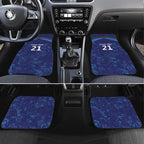 Afghan Atalans Cricket Custom Car Mats Afghanistan Map with Sporty Style